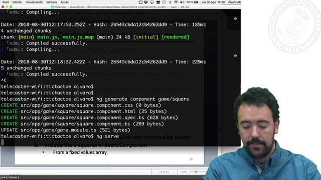 MOOC ReactJS & Angular - Module 4 - 3.2. Developing a TicTacToe with Angular (Part 2) смотреть онлайн