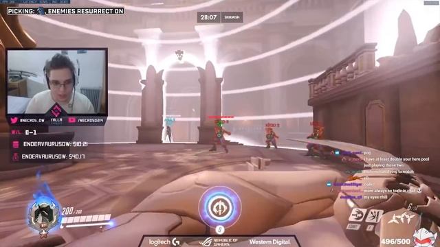 Necros playing the 'GHOST DASH SIMULATOR' w/ Genji (Overwatch Workshop) [S16] смотреть онлайн