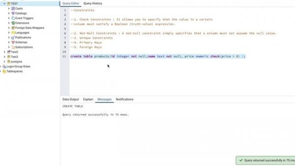 Learn Not Null constraint in SQL #beginner #sql #postgres