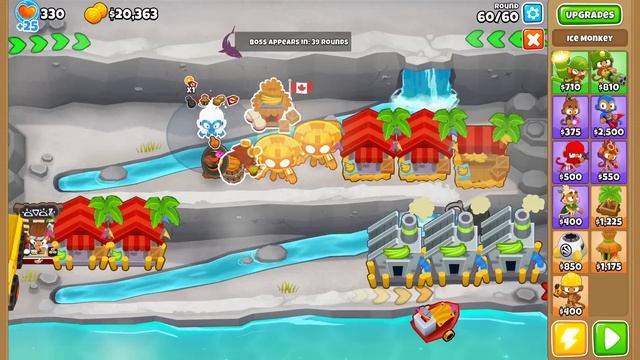 The FLAME Terror Boss In Bloons TD 6! смотреть онлайн