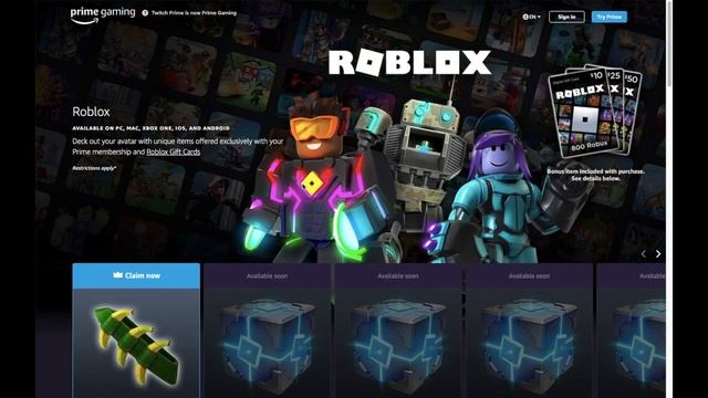 How To Get The *Banandolier* For Free! Roblox Amazon Prime Event! смотреть онлайн
