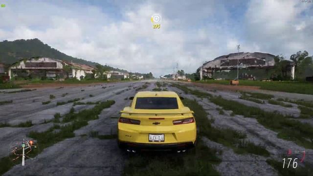 Forza Horizon 5 . Chevrolet Camaro ZL1 2017 . Car Show Speed Jump Crash Test Drive . 4K 60fps. смотреть онлайн