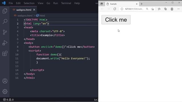 12. JavaScript Tutorial: JavaScript Events Tutorial in Hindi| Events in Js click and scroll events смотреть онлайн
