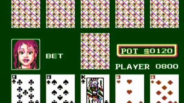 Peek-A-Boo Poker - NES Gameplay смотреть онлайн