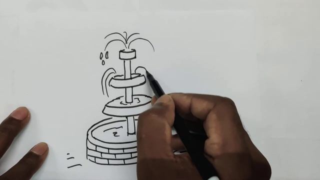 How to draw fountain смотреть онлайн