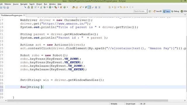 How to handle Multiple Window & Tab in Selenium Webdriver смотреть онлайн