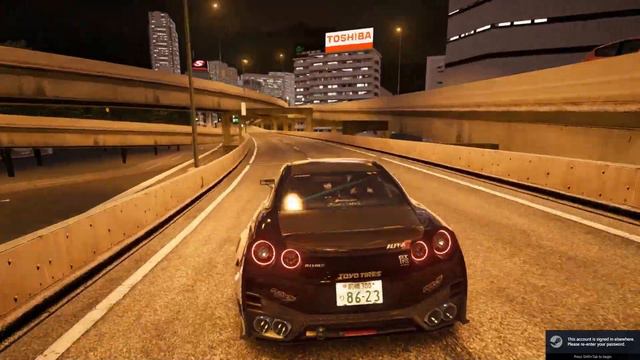 Assetto Corsa Cruising GTR смотреть онлайн
