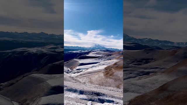 Путешествия по Кавказу | Вид на Эльбрус и обсерваторию на горе Шиджатмаз смотреть онлайн