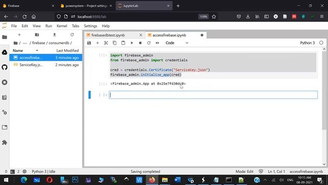 Firebase Firestore Integration with Python смотреть онлайн