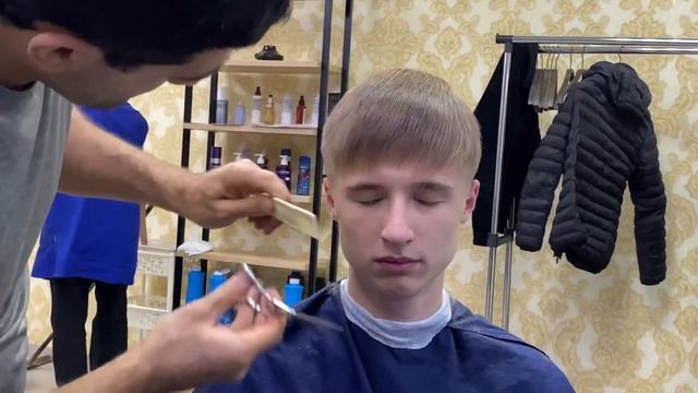 Мужская стрижка 445#стрижка на скорость?#hair#haircut#hairstyle смотри и познавай для себя технику