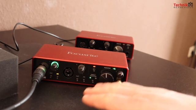 Focusrite Scarlett 2i2 vs Solo 3rd Gen Audio Interface deutsch смотреть онлайн