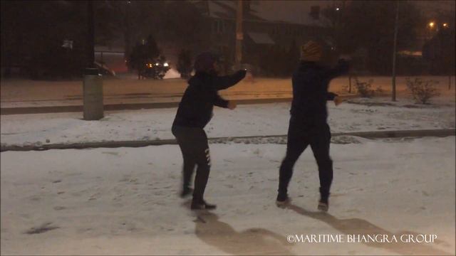 Bhangra in Snow Storm || Maritime Bhangra Group || Nova Scotia || Canada смотреть онлайн