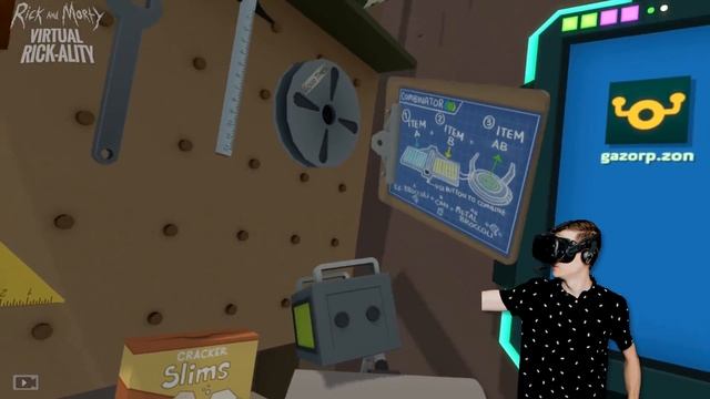 CAN WE DESTROY RICKS'S SECRET BASEMENT MONSTER? (Rick and Morty: Virtual Rick-Ality Gameplay) смотреть онлайн