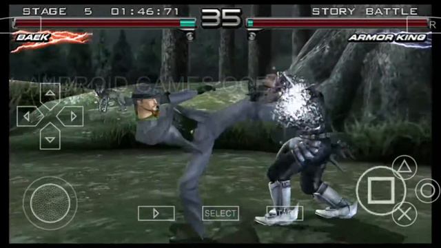 BAEK STORY MODE - TEKKEN 5 DARK RESURRECTION | FIX NO LAG PPSSPP PSP APK - AGO ANDROID GAMES OCEAN смотреть онлайн