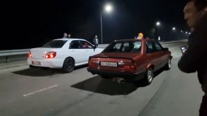 ауди кватро 2.2 турбо против субару