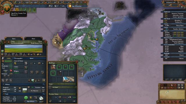 Let's Play Europa Universalis IV Third Odyssey Only God Can Save Us Part 4 смотреть онлайн