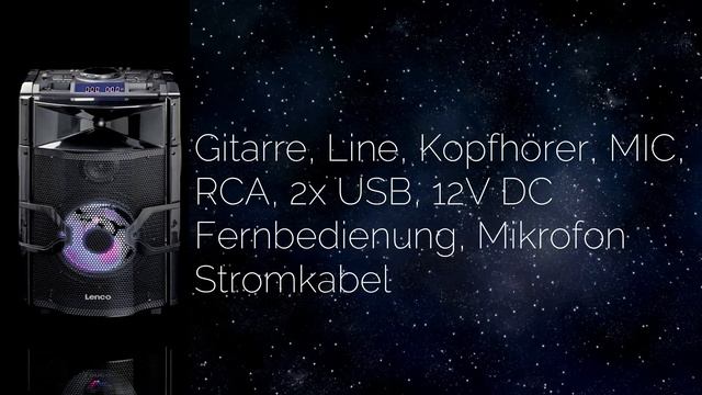 Spaß ohne Ende - Lenco PMX 250 Partylautsprecher смотреть онлайн