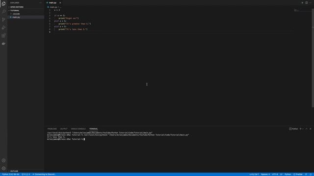 Python Tutorial #7 | If, Elif, Else смотреть онлайн