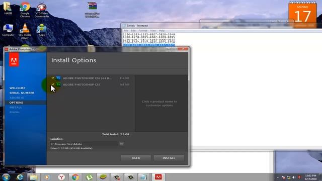 How To Downlode And Instale Adobe photo shop CS5 setup+Key orginal 100% workinges смотреть онлайн