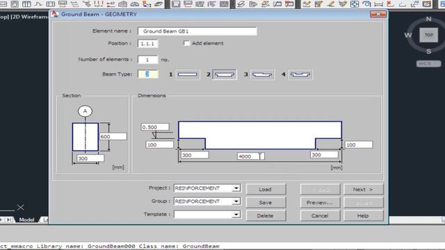 Civil computer # 3 Cara menggambar ground beam balok beton di autocad смотреть онлайн