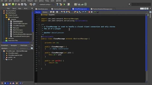 Multiplayer 3D Java Game with JMonkeyEngine (Part IV) смотреть онлайн