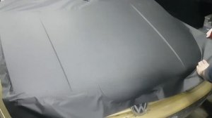 Как спасти внешний вид капота без перекраса своими руками. Оклейка пленкой.