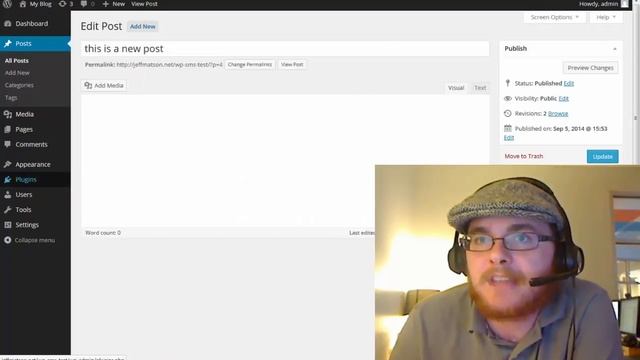 Send a Text Message When the WordPress Dashboard is Changed with the WP SMS Notifications Plugin смотреть онлайн