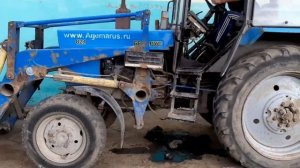 Установка нш 50 на мтз 82 ,замена нш 32 на нш50