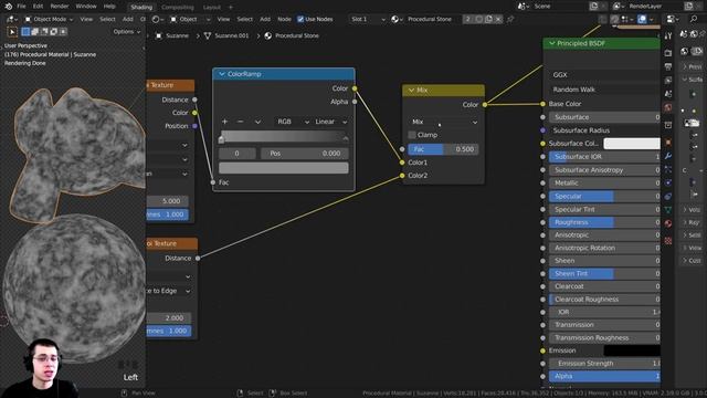 Procedural Stone Material (Blender Tutorial) смотреть онлайн