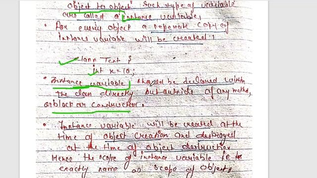 Division of variables & instance variable in details Part A core java part 11 | java interview| de смотреть онлайн