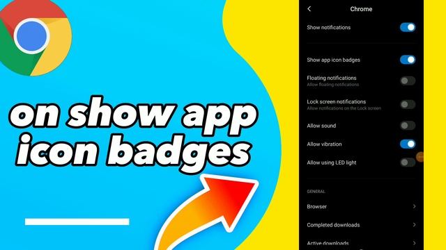 How To Turn On Show App Icon Badges Notifications On Google Chrome смотреть онлайн