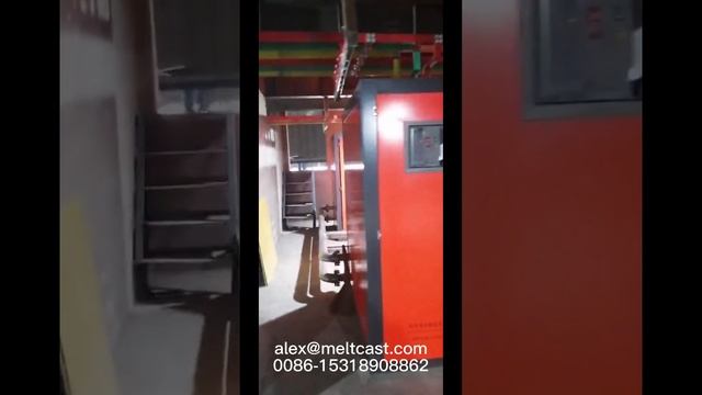 Как расположены блок питания, корпус печи и трансформатор индукционной печи промежуточной частоты? смотреть онлайн