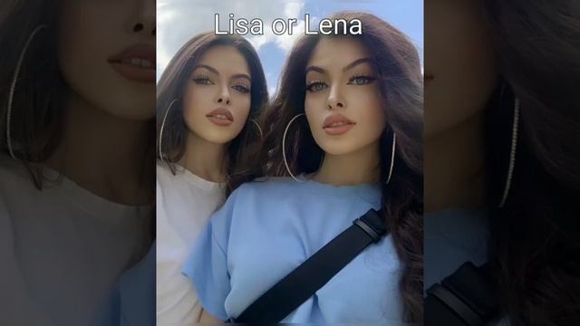 Lisa Or Lena ( Turkish Twins Gülcan & Sahinur ) Best  Models In The Turkia👯❤️