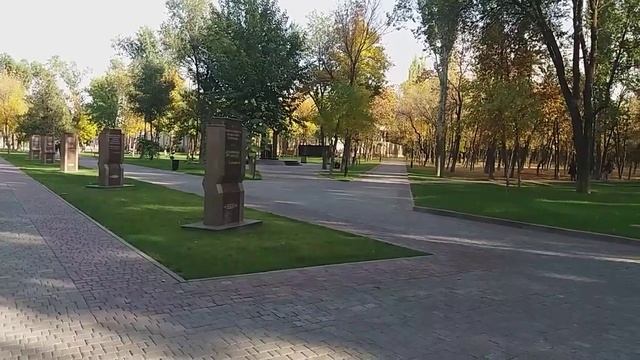 Казахстан, г.Тараз, Женис парк, Набережная, Парк Победы! /Kazakhstan, Taraz, Zhenis Park, Embankmen