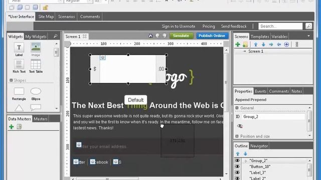 How it works: Justinmind Prototyper смотреть онлайн