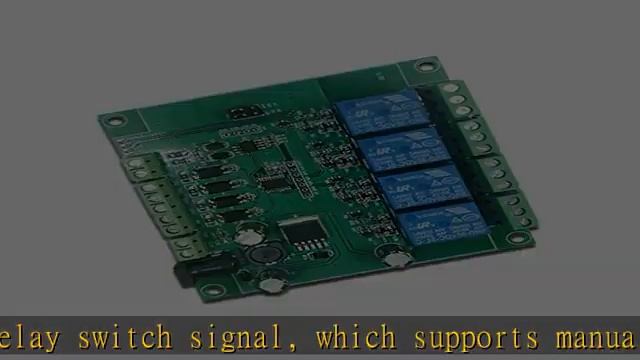 Modbus RTU 4 Channel Relay Module RS485 / TTL UART 4 Way Input and 4 Way Output смотреть онлайн