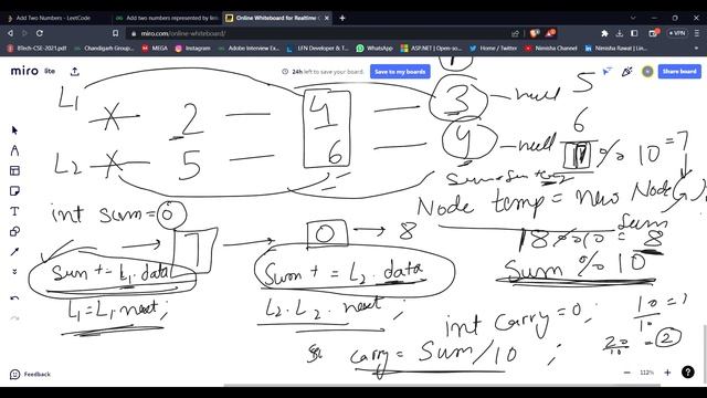 ADD TWO NUMBERS REPRESENTED BY A LINKED LIST | CPP | JAVA | PYTHON | HINDI смотреть онлайн