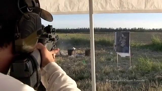 Springfield M1A SOCOM at the range - jug, melon & steel смотреть онлайн