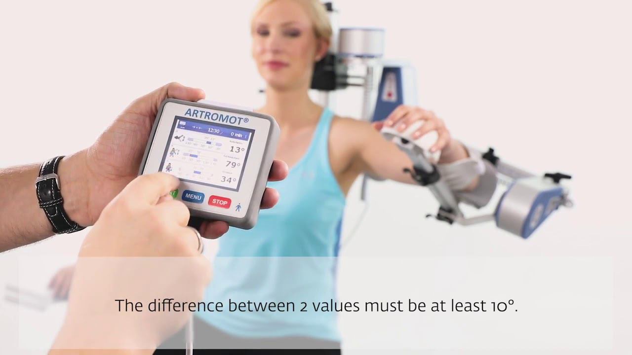 Artromot S4 - Аппарат для пассивной разработки плечевого сустава смотреть онлайн