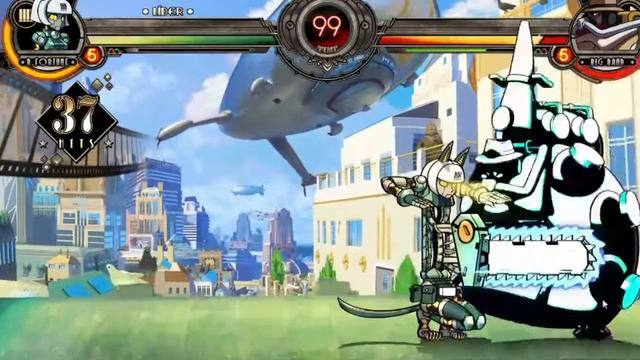 Skullgirls 2nd Encore: Basic Combo 1 | Robo Fortune's Lv. 1 (Magnetic Trap) смотреть онлайн