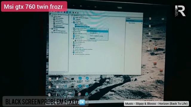 GTX 760 Black screen Fixed смотреть онлайн