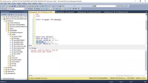 AGGREGATE FUNCTION IN SQL SERVER, SQL TUTORIAL