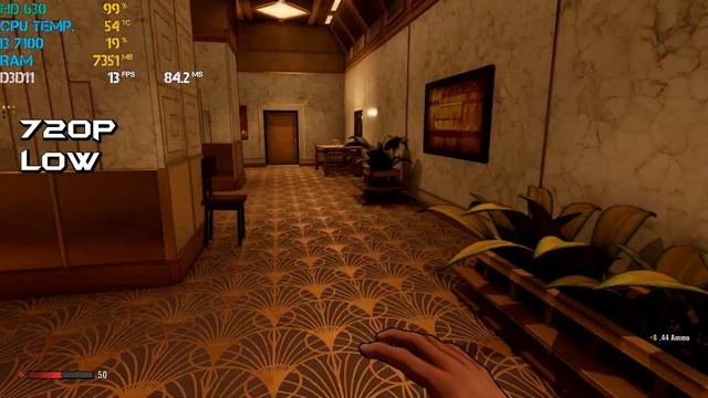 XIII Remake || Intel HD/UHD 520/530/620/630 + i3 7100 Performance Test || 720p Low Settings смотреть онлайн