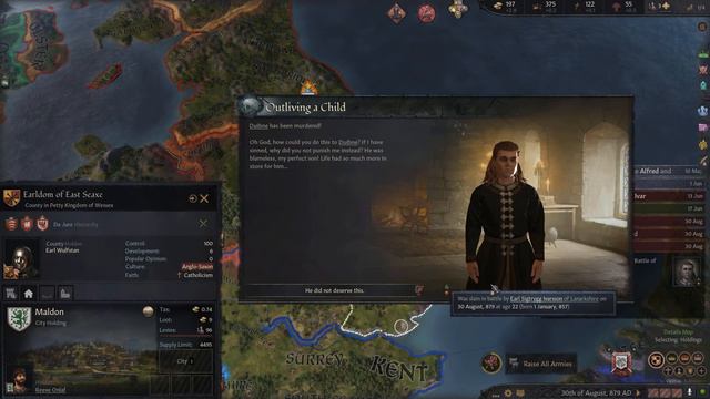 Crusader Kings 3 playthrough - House Macbean - Episode 2 смотреть онлайн