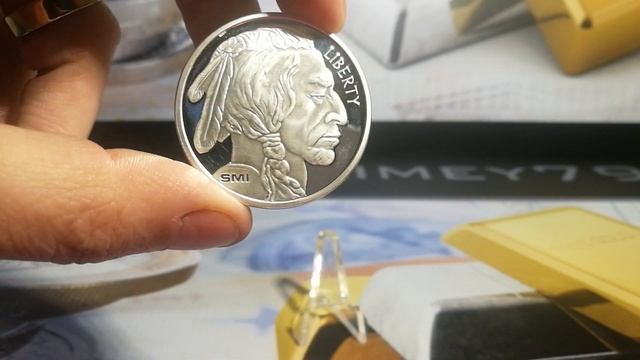 -- 1 oz Sunshine Mint (SMI) BU Buffalo Silver 999 Round Review and GAW update! -- смотреть онлайн