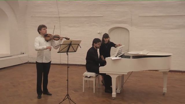 Иоганнес Брамс Скерцо до минор из Сонаты F-A-E для скрипки и фортепиано