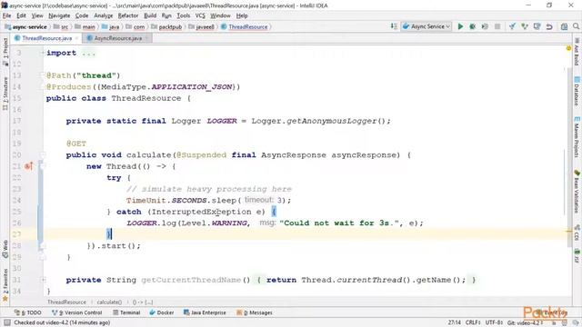 Building Web Services with Java EE 8: The Course Overview|packtpub.com смотреть онлайн