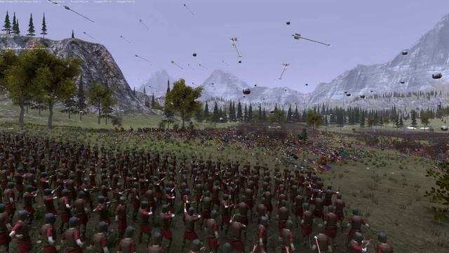 6,000 Catapults & Archers VS 24,000 Romans - Ultimate Epic Battle Simulator смотреть онлайн