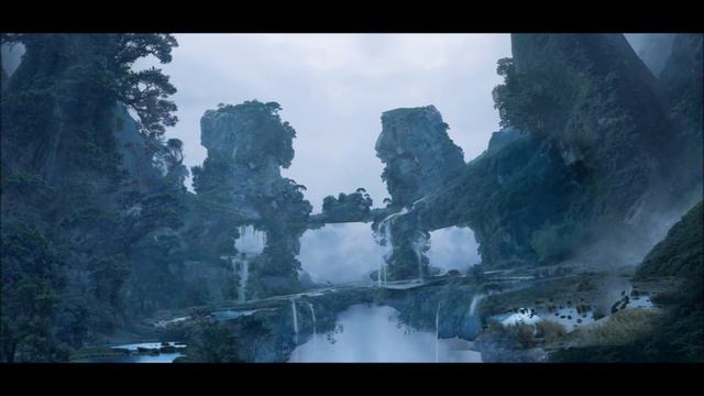 Realistic Environment Concept Art Speedpaint Timelapse Process Using Photobashin Techniques смотреть онлайн
