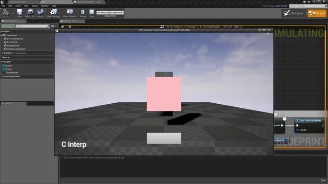 Interpolation - Cinterp Node in Unreal Engine 4 смотреть онлайн